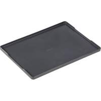 DURABLE gray plastic serving tray