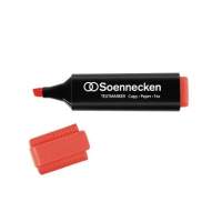 Soennecken highlighter 3398 2-5mm chisel tip red