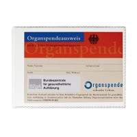 DURABLE ID card holder 213419 74x105mm polypropylene transparent