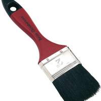 Paint brush 2 1/2 inch B.60mm flat black mixed bristles industrial quality