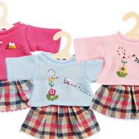 Doll clothes 28-33cm sorted, 1 piece