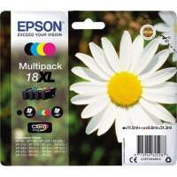 Epson ink cartridge T18XL bw/c/m/y 4 pieces/pack.