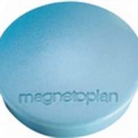 Magnet Basic light blue D.30xH.8mm strength 0.7kg, 10 pieces