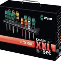 Screwdriver set 12 pcs. Voltage tester slot PH PZD Torx Kraftform XXL Set Torx