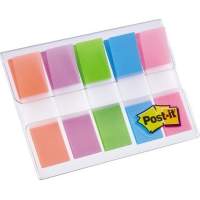 Post-it adhesive strips Index Mini 638-5CB2 assorted 5x20 pieces/pack.