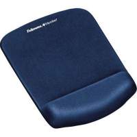 Fellowes Wrist Rest PlushTouch 9287302 Mouse Pad Blue