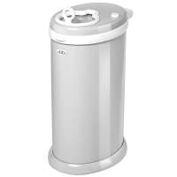 UBBI diaper pail steel 28.89x21.27x49.53cm grey