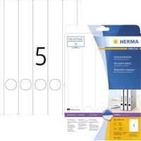 HERMA folder label 5130 long/narrow self-adhesive white 125 pcs./pack.