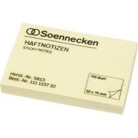 Soennecken sticky note 5813 51x76mm 100 sheets yellow