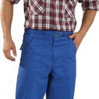 Trousers BW290 Gr. 56 royal blue 100% cotton
