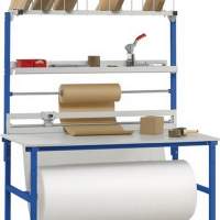 Packing table set W 2000xD 800 mm superstructure variant 2
