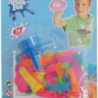 50 pieces Splash Fun water bombs, 1 pack