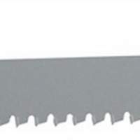 Gas concrete saw blade L.450 mm 22 HM teeth plywood handle natural varnish.