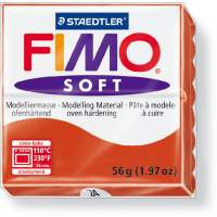 FIMO, modeling clay, play dough Indian red soft normal