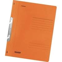 Falken hook-in file 80000870 DIN A4 full cover commercial. stitching orange