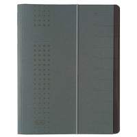 ELBA folder chic 400001032 DIN A4 12 compartments cardboard anthracite