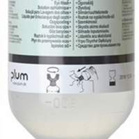 Eyewash bottle DUO 0.5l 0.9% sodium chloride solution Rinsing time approx. 5min. PLUM