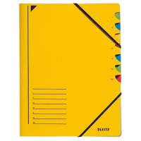 Leitz Ordnungsmappe 39070015 DIN A4 7Fächer farbig Karton gelb