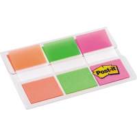 Post-it adhesive strips Index 680-OLP 25.4x43.6mm sorted 3x20 pieces/pack.