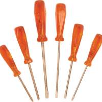 ENDRES TOOLS screwdriver set, 6-piece slotted/PH non-sparking