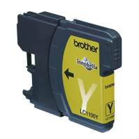 Brother ink cartridge LC-1100Y approx. 325 pages yellow 7.5ml