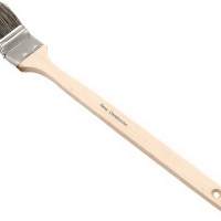 Radiator brush W.25mm 1 inch bristles L.45mm gray mixed bristles industrial quality