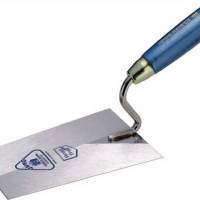 Tyrolean mason's trowel S-neck stainless L.180mm Bv.95mm Bh.125mm Jung