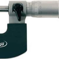 External micrometer DIN863/1 75-100mm spindle diameter 6.5mm PREISSER