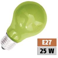 Bulb PHILOS A60 special bulb E27, 230V, 25W, impact-resistant, green