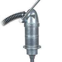 Barrel pump cast zinc for diesel, heating oil 0.25l per stroke telescopic suction pipe 490-925mm