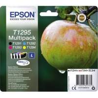 Epson ink cartridge T1295 bw/c/m/y 4 pieces/pack.