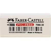 Faber-Castell eraser 7086-30 188730 18x12x41mm plastic white