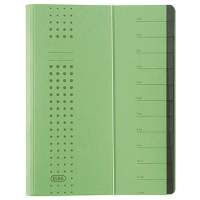 ELBA folder chic 400001994 DIN A4 12 compartments cardboard green
