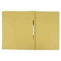Flat file DIN A4 recycled cardboard yellow