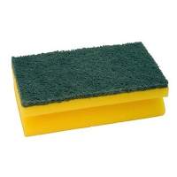 Sponge 15x9cm grip strip yellow/green