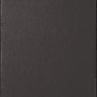 Clipboard with foil cover DIN A4 black, 12 pieces