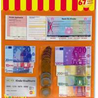 Shop & Kitchen play money Euro, 2 sets