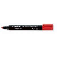 STAEDTLER permanent marker Lumocolor 350-2 1-5mm chisel tip red