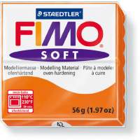 FIMO, modeling clay, plasticine tangerine soft normal