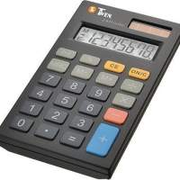 TWEN pocket calculator J 810 556 Solar black
