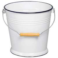 KARL KRÜGER water bucket 5l white enamelled
