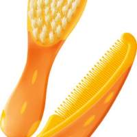 NUK baby brush with comb, 1 piece