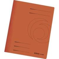 Herlitz loose-leaf binder 10902518 DIN A4 cardboard intensive orange