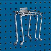 Sixfold holder L.80mm W.170xT.150mm wire D.6mm for perforated plates Bott