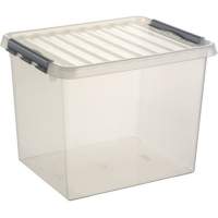 Sunware storage box Q-line H6162702 52l lid transparent