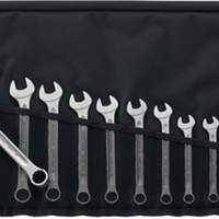STAHLWILLE combination wrench set 13/17, 17 pieces, width across flats 6-22 mm