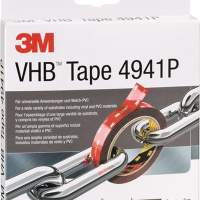 Montageband VHB Tape 4941P 19 mm x 3 m Rolle, grau