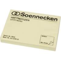 Soennecken sticky note 5814 102x76mm 100 sheets yellow
