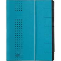ELBA folder chic 400002020 DIN A4 7 compartments cardboard blue