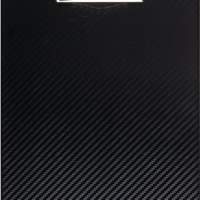 Clipboard 2-layer polypropylene DIN A4 black, 12 pieces